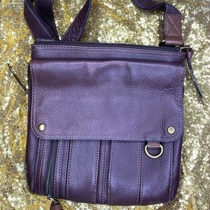 Brown Leather Fossil Crossbody